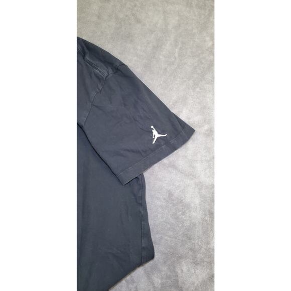 Nike Jordan Air Sz XL T-Shirt Tee Black DM3182-010 Men’s Basketball Ca17-4 - Picture 5 of 7